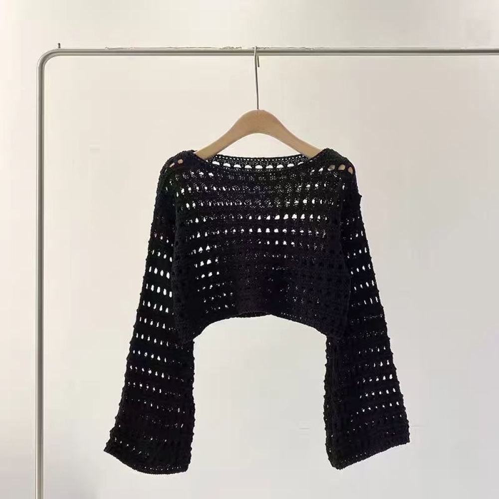 Summer Women Knitted Sweater F - огляд і ціна Crop Top Crochet