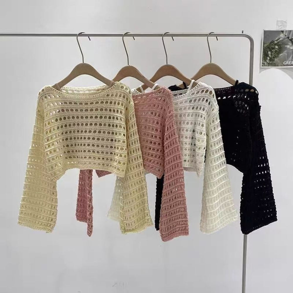 Summer Women Knitted Sweater F - огляд і ціна Crop Top Crochet